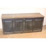 An Antique Oak Coffer