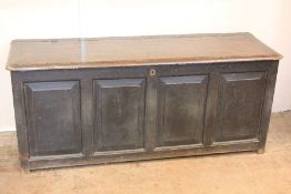 An Antique Oak Coffer