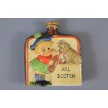 A Vintage Pottery Flask