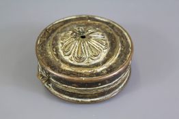An Antique Tibetan Copper Trinket Box