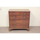 An Antique Oak Chest of Drawers