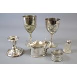 A Collection of Silver and Silver Plate