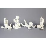 A Set of Unterweissbach White Figures