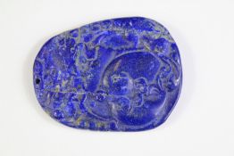 A Chinese Lapis Lazuli Pendant