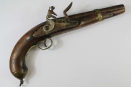 An Antique Flintlock Pistol