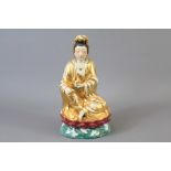 A Mid-20th Century Chinese Porcelain Kwan Yin