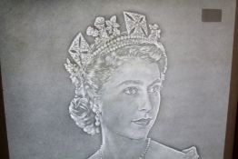 A Cut-Glass Image of The Coronation of Her Majesty Queen Elizabeth II