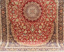 A Keshan-Style Silk Effect Carpet