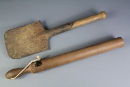 A Vintage Trench Viewing Scope and Spade