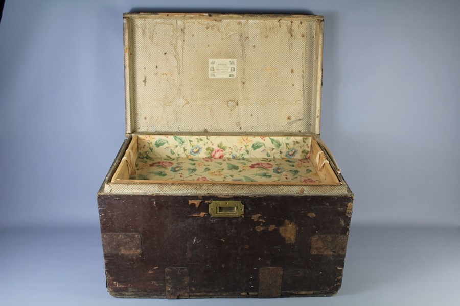 A Mason Travelling Trunk. - Image 2 of 3