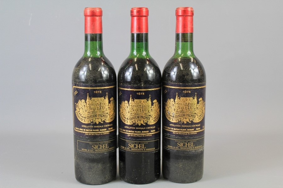 Red Bordeaux Wine, Chateau Palmer Margaux (Grand Cru Classe) 1973