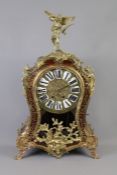 A Mid-19th Century French Ormolu Mantle Clock