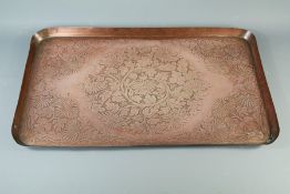An Arts & Crafts Copper Tray