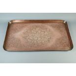 An Arts & Crafts Copper Tray