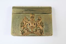 A White Metal Hand Crafted Snuff Box