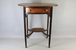 Edwardian Oval Occasional Table