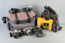 A Collection of Miscellaneous Cameras and Equipment