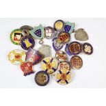 A Quantity of Vintage Bowling Badges