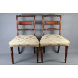 A Pair of Regency Dining Chairs