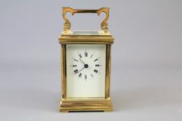 A Brass Carriage Clock