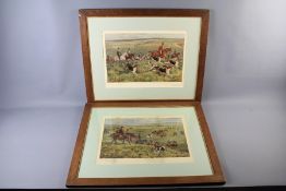 After Allen C. Sealey (1850 - 1927) A Pair of Hunting Prints