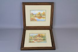 W.Henry Jarman Pair of Watercolours