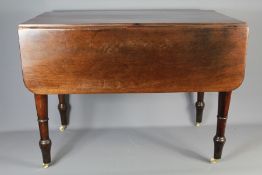 A Mahogany Georgian Drop Leaf Tea Table