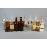 A Miscellaneous Collection of Apothecary Bottles