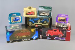 A Collection of Die Cast Models