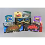 A Collection of Die Cast Models