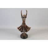 After D H Chiparus Art Deco-Style Figurine