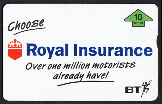 BTX 4 Royal Insurance (Full face). Only 8 known.