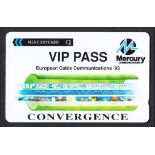 MER 496 European Cable Communications '93 VIP Pass.