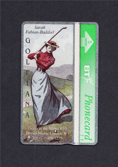 BTG 319 Golfiana/Sarah Fabian Baddiel.