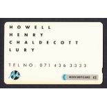 MER 487 Howell Henry Chaldecott Lury.