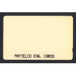 PYT 1 Paytelco Engineering Card.