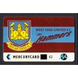 PYF 68A West Ham United Team Logo (Recoded overprint) Cat £250