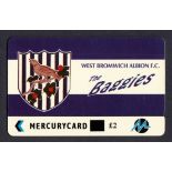 PYF 66A West Bromwich Albion Team Logo (Recoded overprint) Cat RR