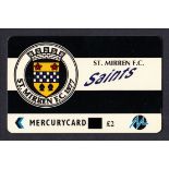 PYF 90A St Mirren Team Logo (Recoded overprint) Cat RR