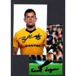 Rugby players, all autographed on 6" x 4" colour photos,