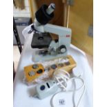 BOXED MICROSCOPE & ACCESSORIES