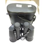 CASED, PAIR OF PRINTZ BINOCULARS 10 X 50