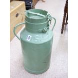 PAINTED MILK CHURN