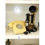 2 X VINTAGE TELEPHONES