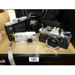 QUANTITY OF CAMERAS & ACCESSORIES