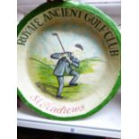 ROYAL & ANCIENT GOLF CLUB PLATTER