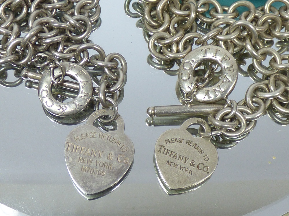 2 X TIFFANY & CO CHAINS, MARKED 925 - Image 2 of 2