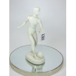 CERAMIC FOOTBALLER FIGURE 20 CMS HIGH