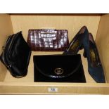 PRADA, DIOR & CROCODILE SKIN BAGS & FERRAGAMO SHOES