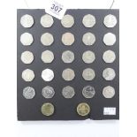 25 X 50p COINS + 2 X £2.00 COINS